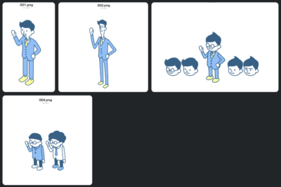 イラスト案_スタンプoshiruko