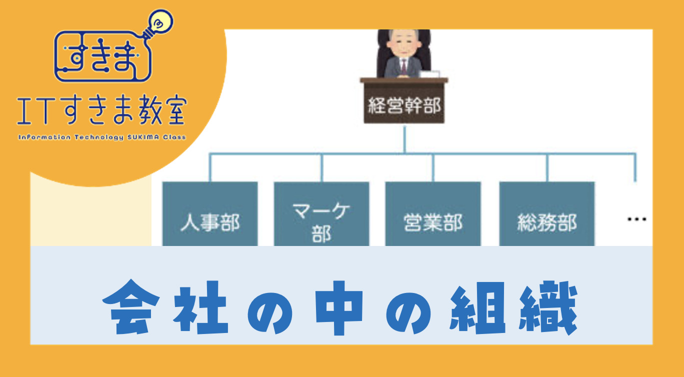 会社の中の組織